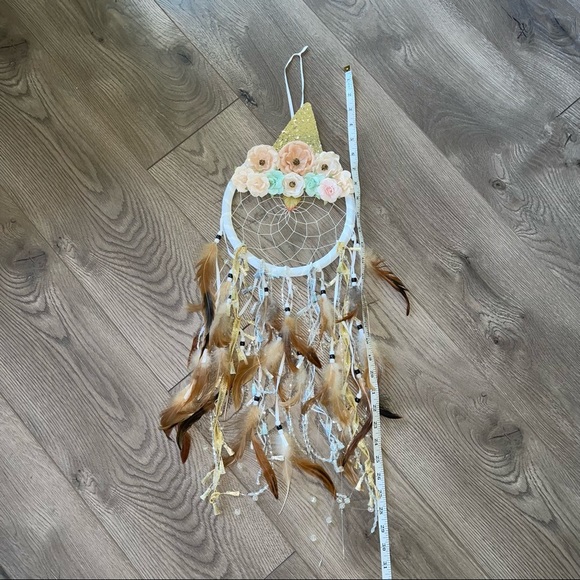 Handmade Boho Unicorn Dreamcatcher​ - Picture 5 of 6